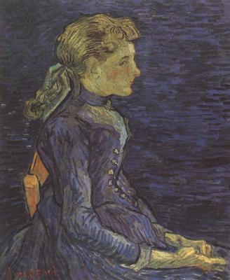 Vincent Van Gogh Portrait of Adeline Ravoux (nn04) Germany oil painting art